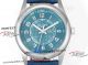 Patek Philippe Calatrava 6007A limited edition blue arabic dial fabric strap replica watch (2)_th.jpg